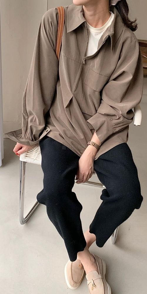BOWEN - Korean Children Fashion - #Kfashion4kids - Twice Knit Jogger Pants - 4