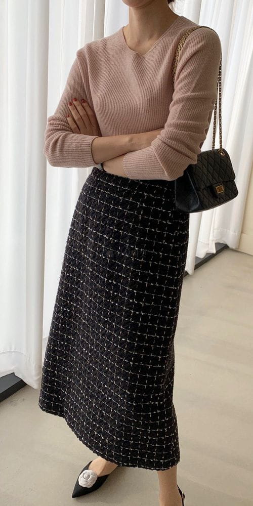 BOWEN - Korean Children Fashion - #Kfashion4kids - Daisy Twid Skirt - 4