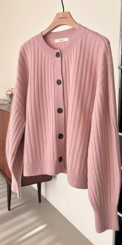 BOWEN - Korean Children Fashion - #Kfashion4kids - Whole Gament Loose Cardigan - 8