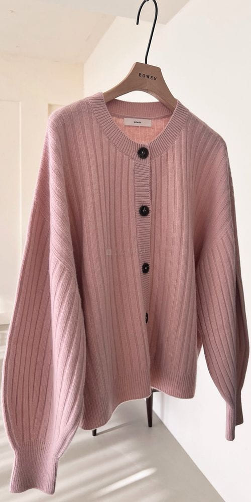 BOWEN - Korean Children Fashion - #Kfashion4kids - Whole Gament Loose Cardigan - 9