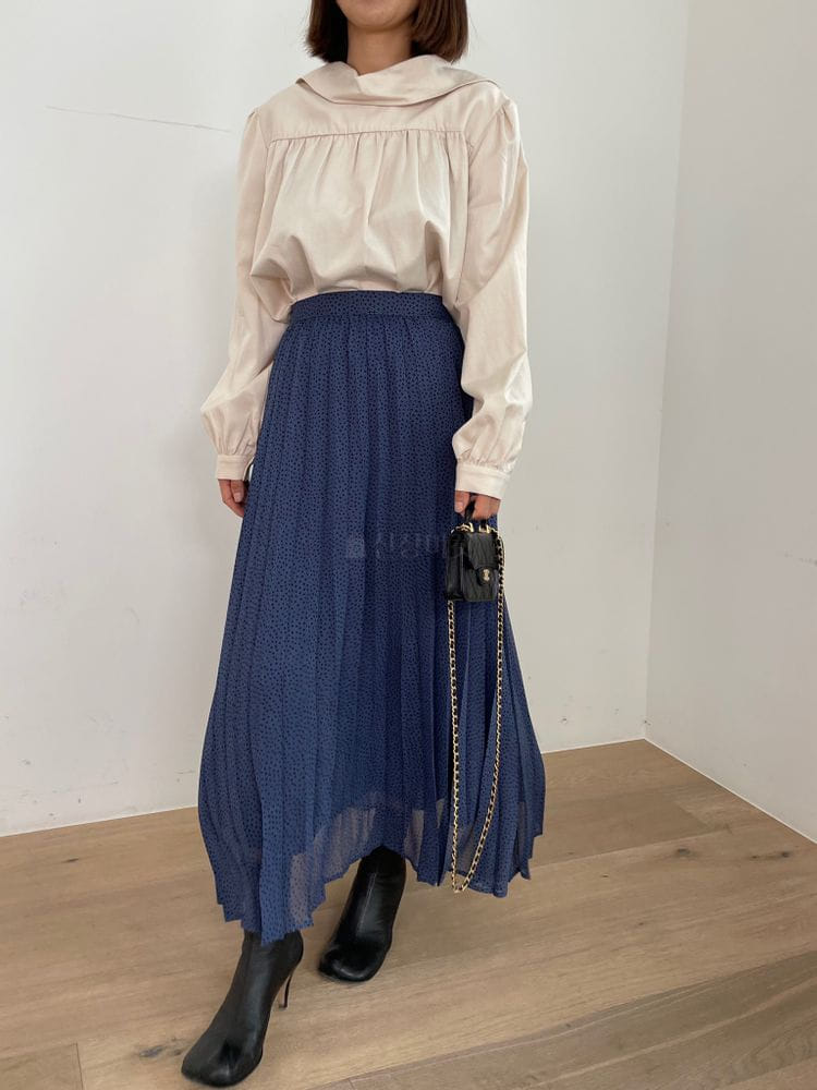 BROWNS - Korean Children Fashion - #Kfashion4kids - Return Wrinkle Skirt