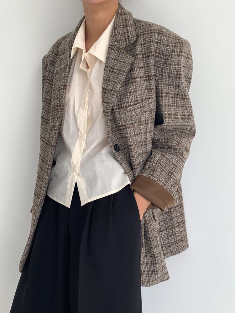 BROWNS - Korean Children Fashion - #Kfashion4kids - Check Jacket