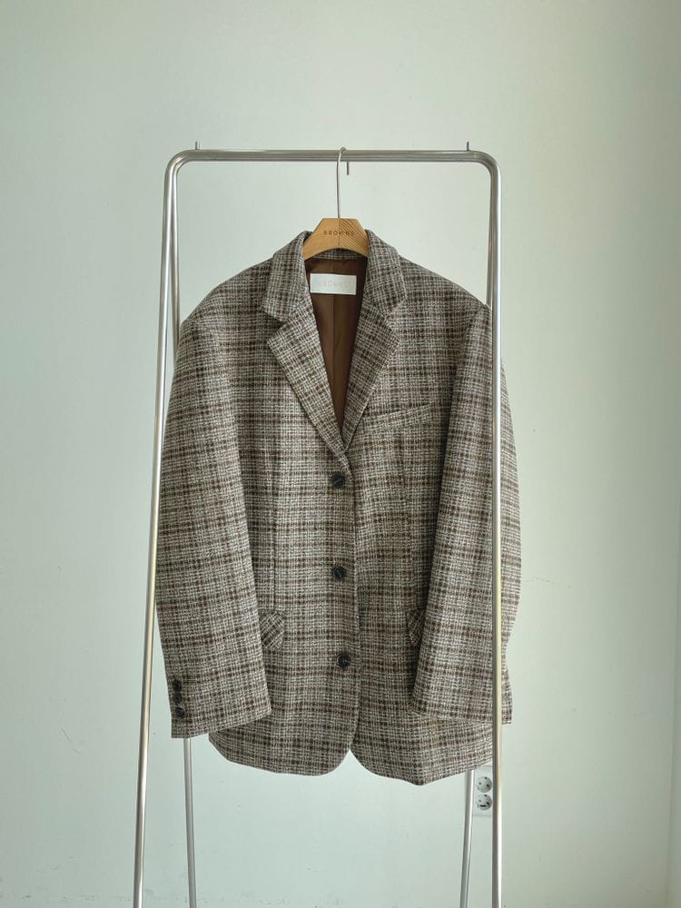 BROWNS - Korean Children Fashion - #Kfashion4kids - Check Jacket - 3