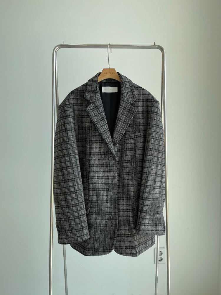 BROWNS - Korean Children Fashion - #Kfashion4kids - Check Jacket - 4