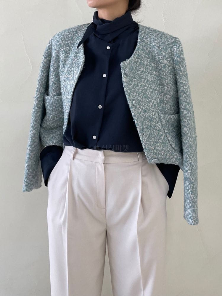 BROWNS - Korean Children Fashion - #Kfashion4kids - Edit Twid Jacket - 2