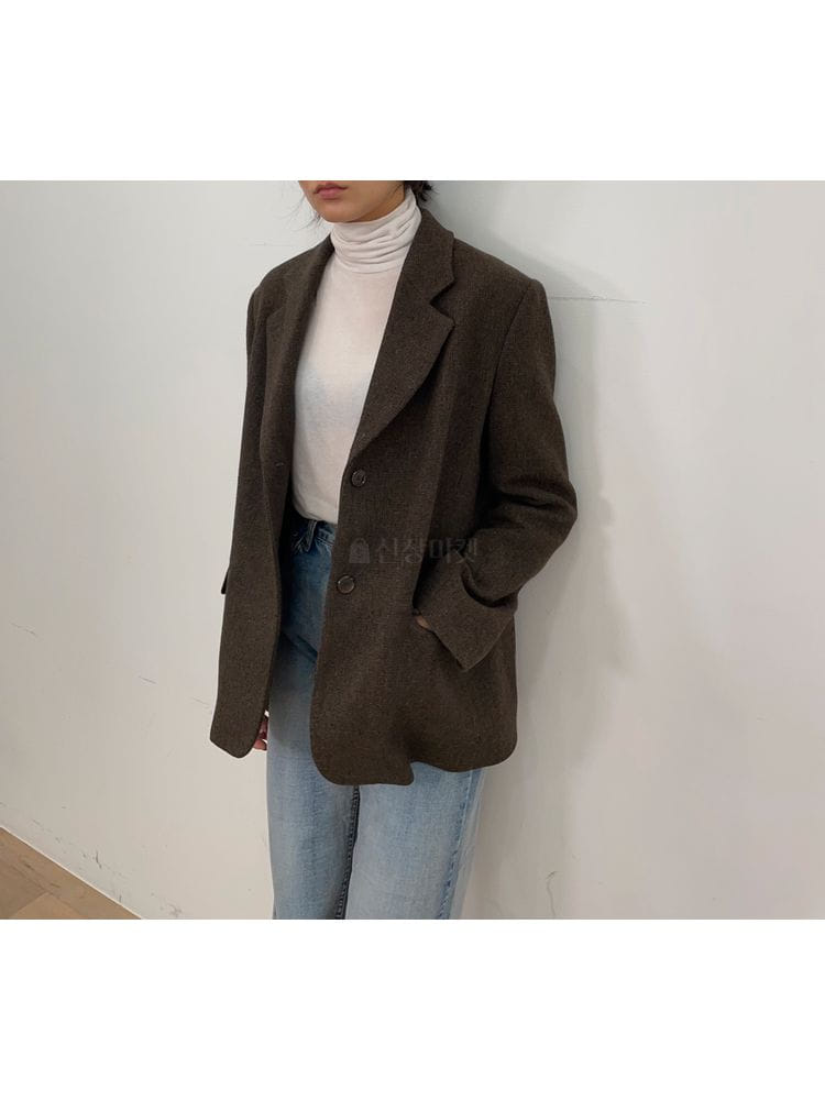 BROWNS - Korean Children Fashion - #Kfashion4kids - Atam Wool Jacket - 3