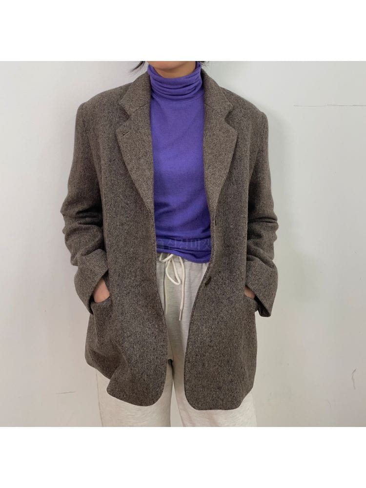 BROWNS - Korean Children Fashion - #Kfashion4kids - Atam Wool Jacket - 5