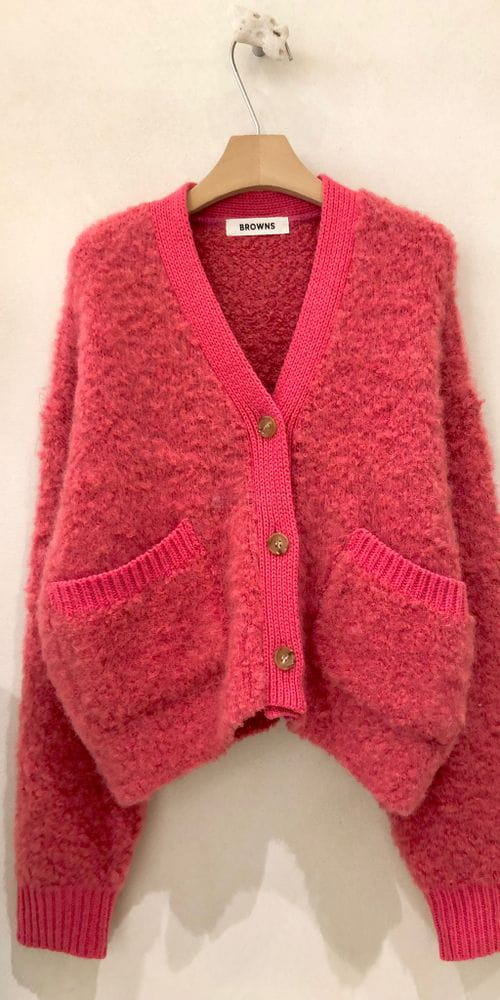 BROWNS - Korean Children Fashion - #Kfashion4kids - Color Brush Cardigan