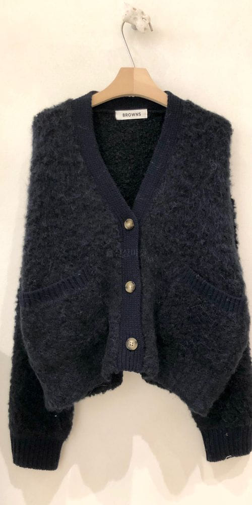 BROWNS - Korean Children Fashion - #Kfashion4kids - Color Brush Cardigan - 3