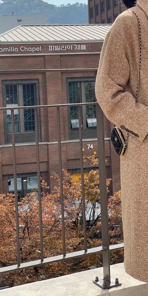 BROWNS - Korean Children Fashion - #Kfashion4kids - Mar Herringbone Coat - 4