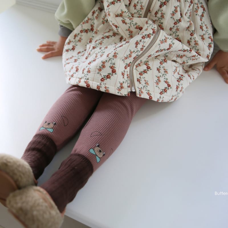 BUTTERCUP - Korean Children Fashion - #Kfashion4kids - Open Padding One-piece - 6