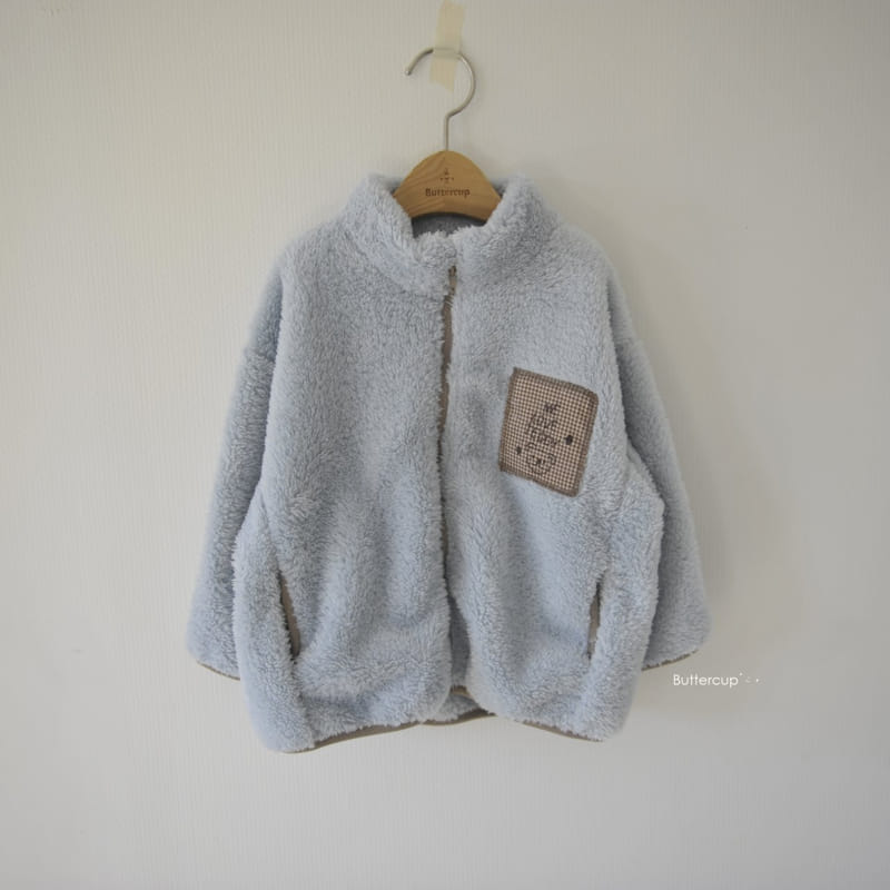 BUTTERCUP - Korean Children Fashion - #Kfashion4kids - Teddy Fleece Zip-up