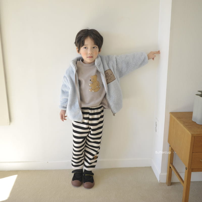 BUTTERCUP - Korean Children Fashion - #Kfashion4kids - Teddy Fleece Zip-up - 7