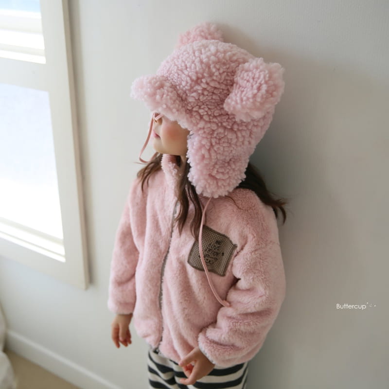 BUTTERCUP - Korean Children Fashion - #Kfashion4kids - Teddy Fleece Zip-up - 9