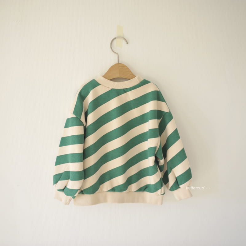 BUTTERCUP - Korean Children Fashion - #Kfashion4kids - Diagonal Line Sweatshirt