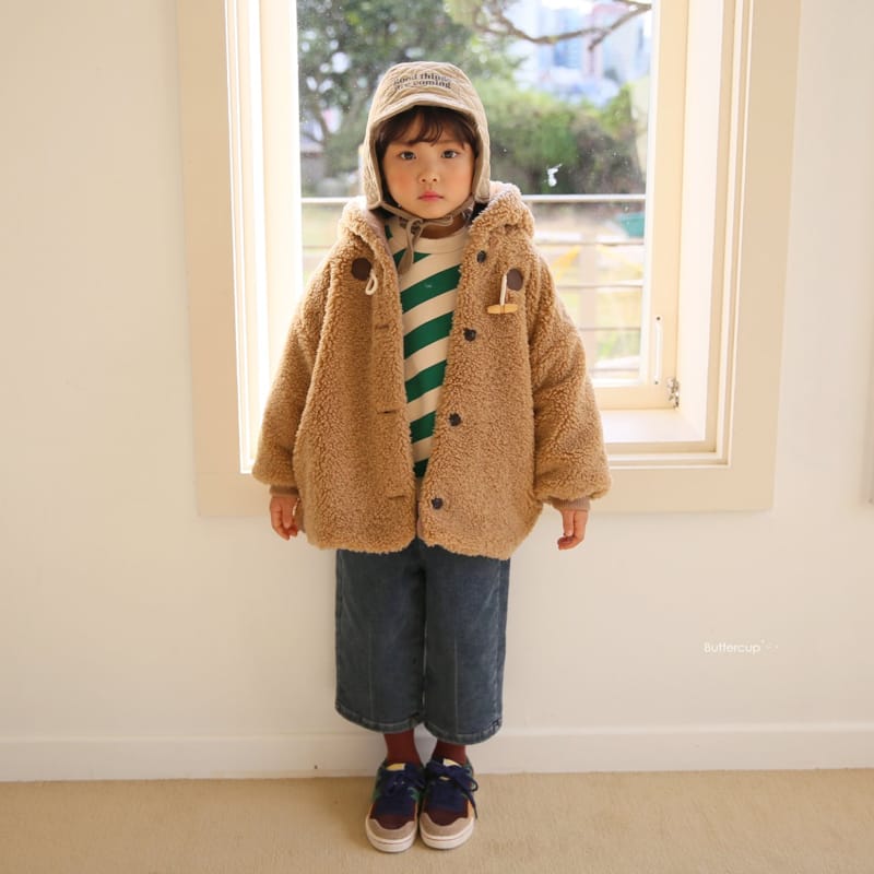 BUTTERCUP - Korean Children Fashion - #Kfashion4kids - Diagonal Line Sweatshirt - 12