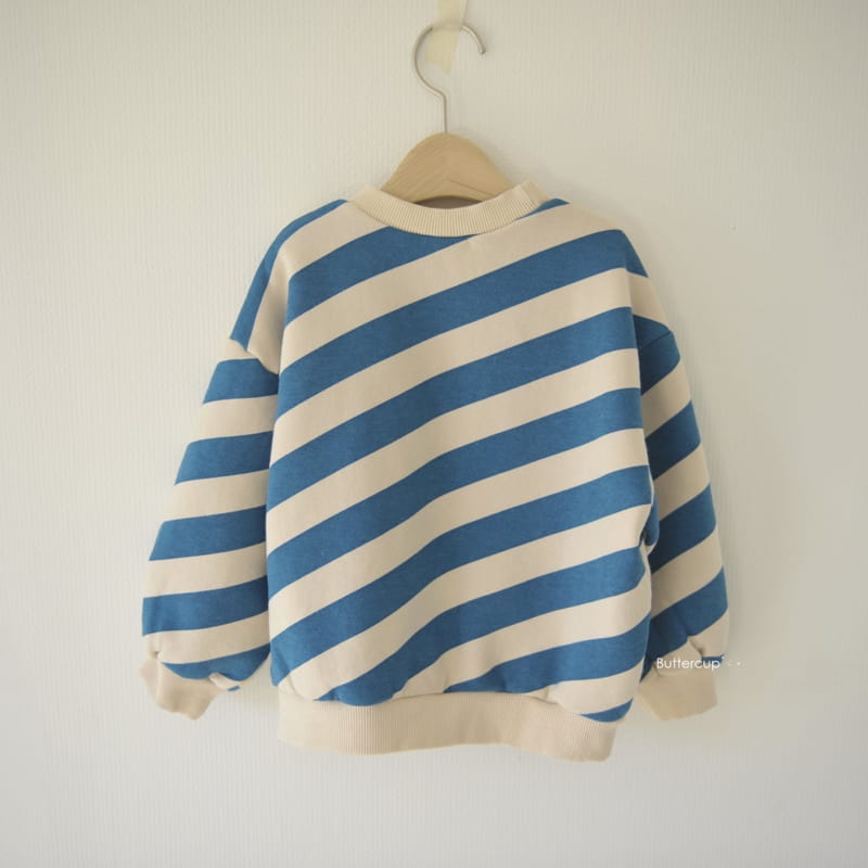 BUTTERCUP - Korean Children Fashion - #Kfashion4kids - Diagonal Line Sweatshirt - 3