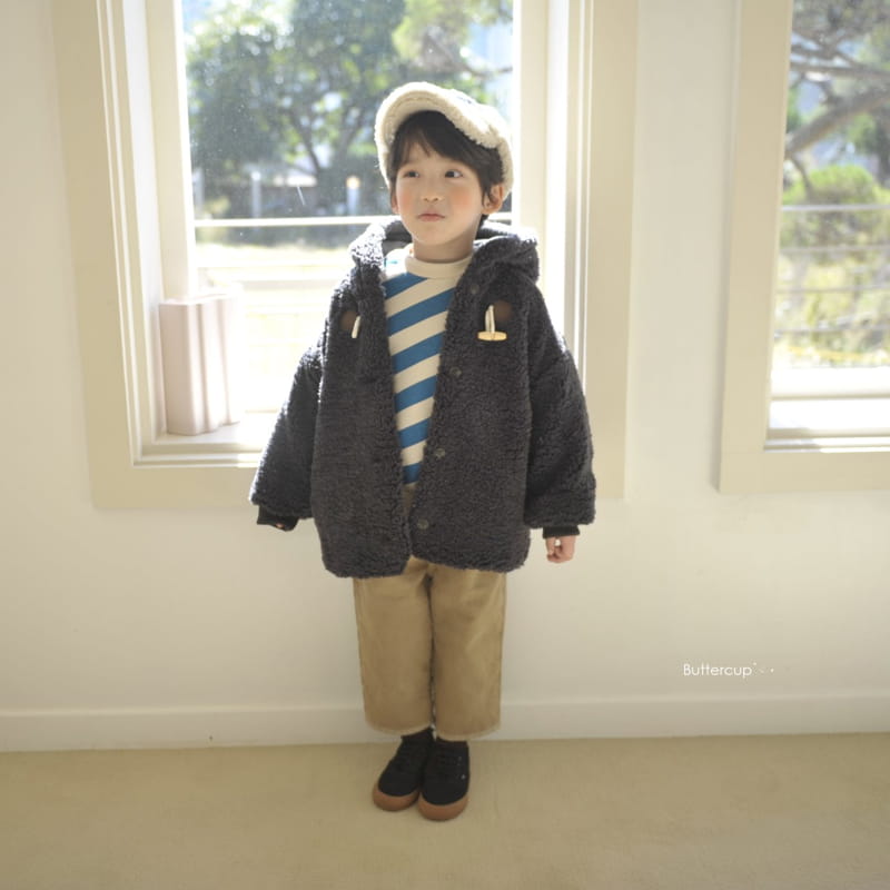 BUTTERCUP - Korean Children Fashion - #Kfashion4kids - Diagonal Line Sweatshirt - 8