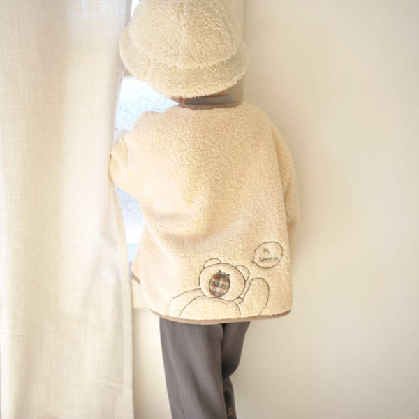 BUTTERCUP - Korean Children Fashion - #Kfashion4kids - Hi Bear Bbogli Jacket - 4