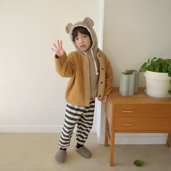 BUTTERCUP - Korean Children Fashion - #Kfashion4kids - Good Bear Hoody - 12