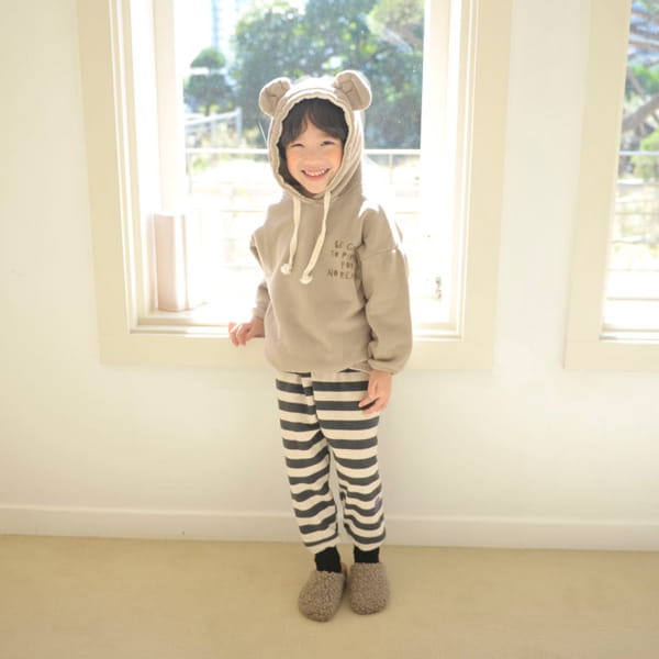 BUTTERCUP - Korean Children Fashion - #Kfashion4kids - Good Bear Hoody - 4