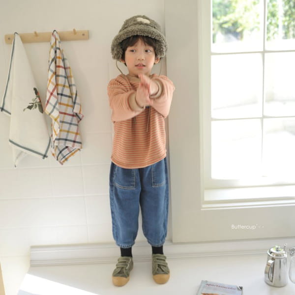 BUTTERCUP - Korean Children Fashion - #Kfashion4kids - Soft Denim Jogger Pants - 11