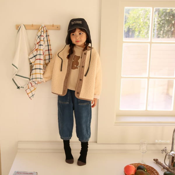 BUTTERCUP - Korean Children Fashion - #Kfashion4kids - Soft Denim Jogger Pants - 2