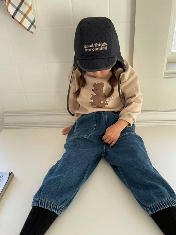 BUTTERCUP - Korean Children Fashion - #Kfashion4kids - Soft Denim Jogger Pants - 4