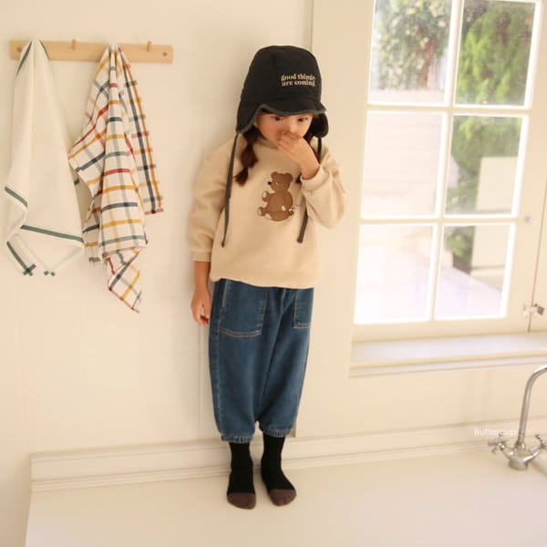 BUTTERCUP - Korean Children Fashion - #Kfashion4kids - Soft Denim Jogger Pants - 6
