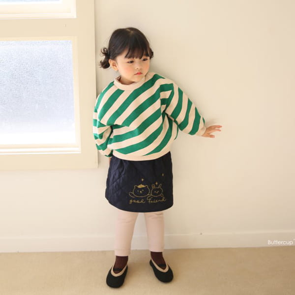 BUTTERCUP - Korean Children Fashion - #Kfashion4kids - Quilting Friends Skirt Leggings - 10