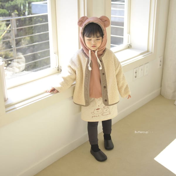 BUTTERCUP - Korean Children Fashion - #Kfashion4kids - Quilting Friends Skirt Leggings - 2