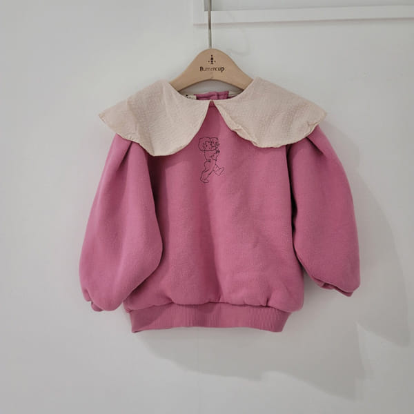 BUTTERCUP - Korean Children Fashion - #Kfashion4kids - Hug Collar Sweatshirt