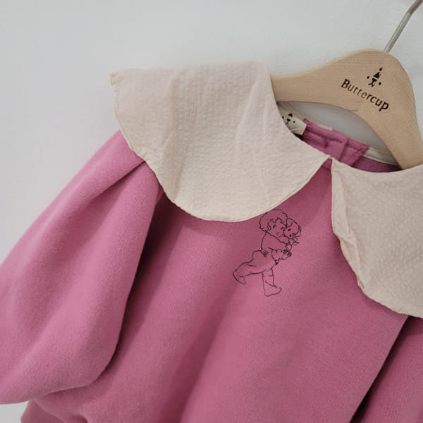 BUTTERCUP - Korean Children Fashion - #Kfashion4kids - Hug Collar Sweatshirt - 2