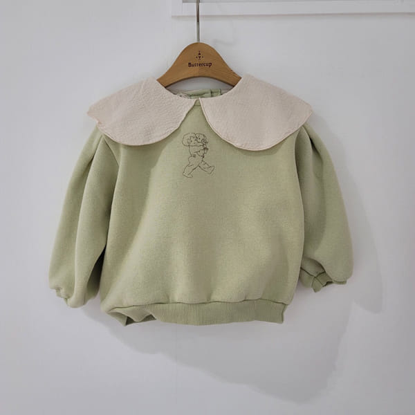 BUTTERCUP - Korean Children Fashion - #Kfashion4kids - Hug Collar Sweatshirt - 5