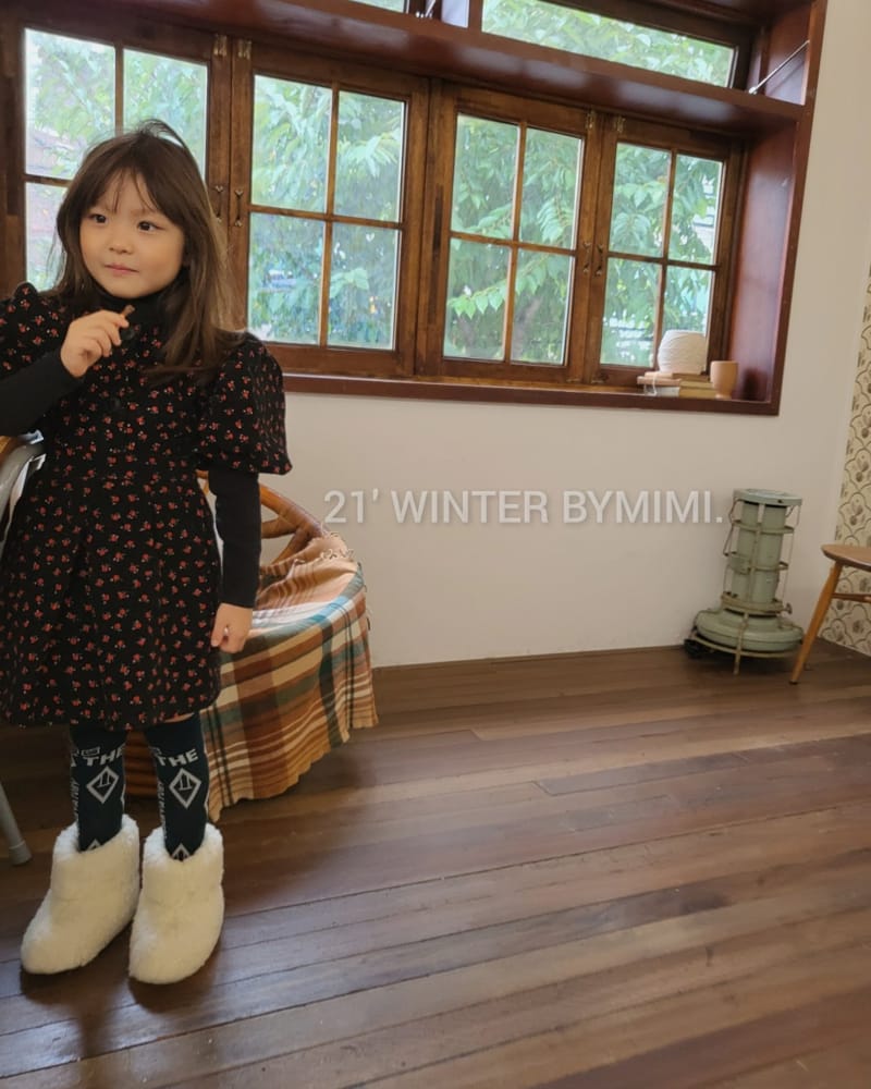 BYMIMI - Korean Children Fashion - #Kfashion4kids - Flower Rib Skirt - 10