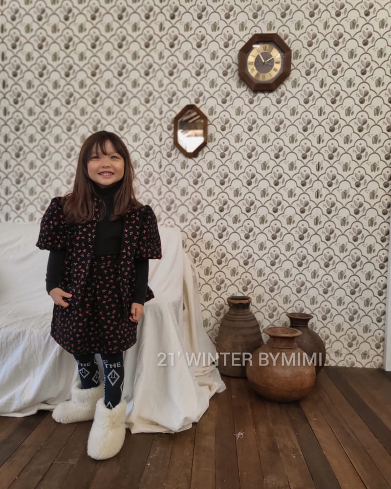 BYMIMI - Korean Children Fashion - #Kfashion4kids - Flower Rib Skirt - 6