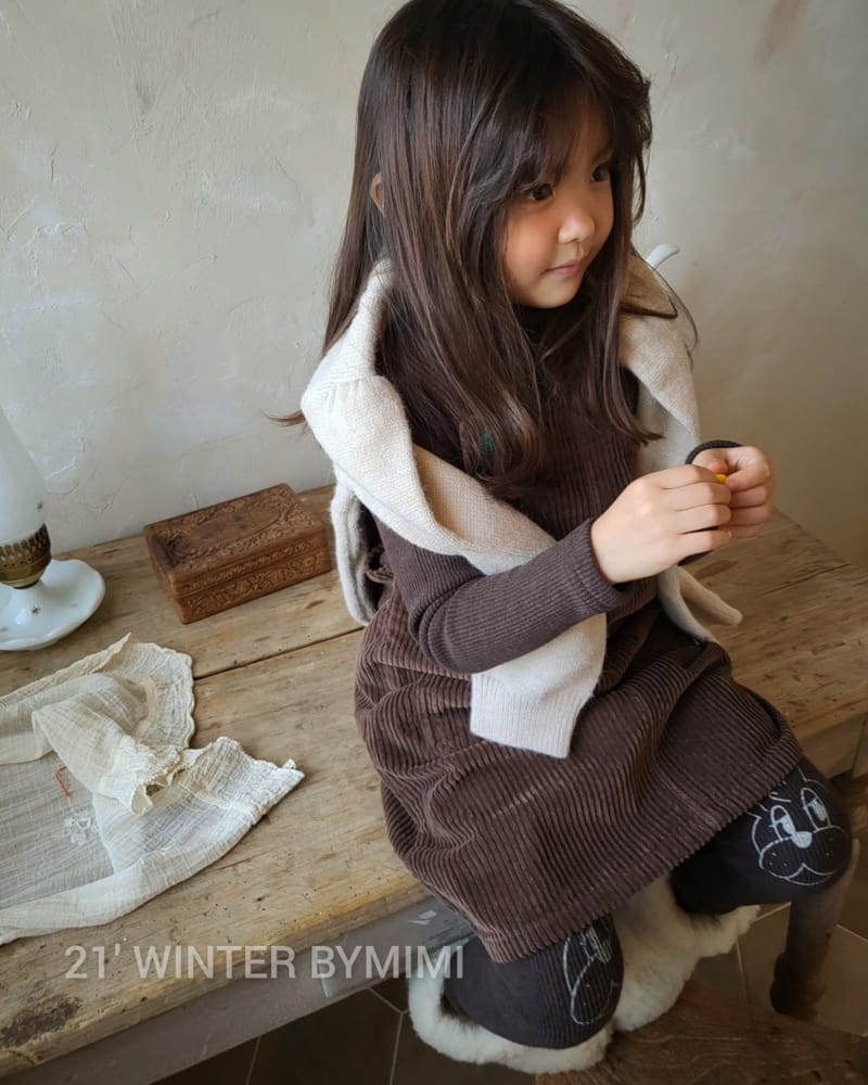 BYMIMI - Korean Children Fashion - #Kfashion4kids - Bear Dungarees One-piece - 11