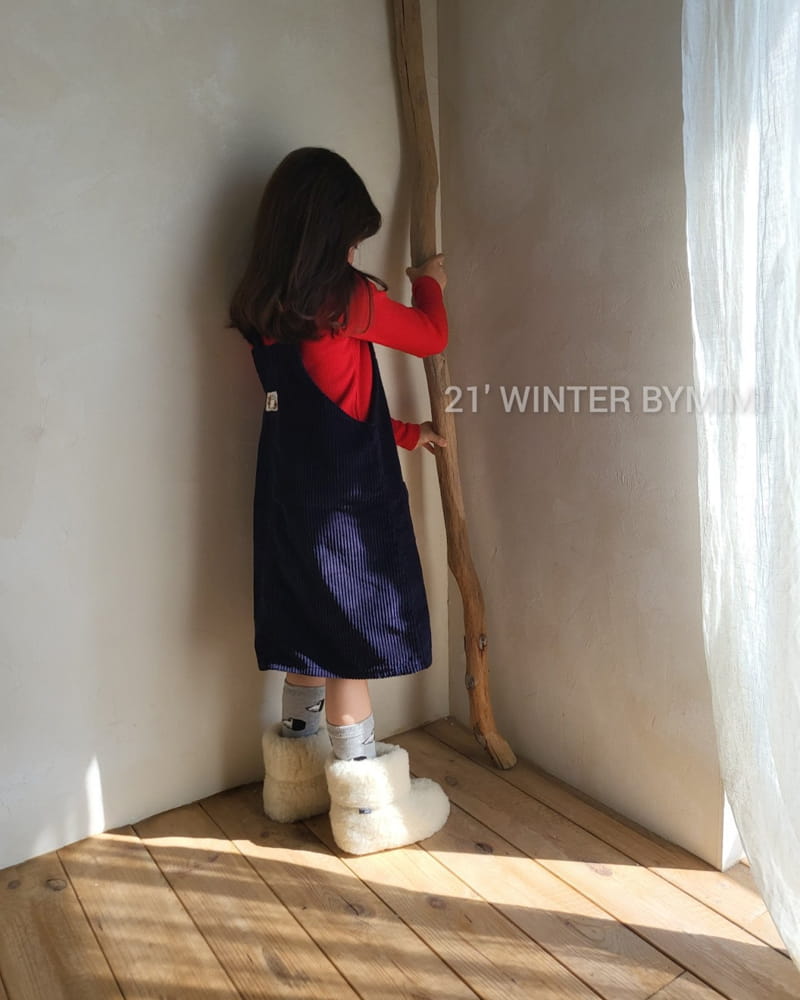 BYMIMI - Korean Children Fashion - #Kfashion4kids - Bear Dungarees One-piece - 6