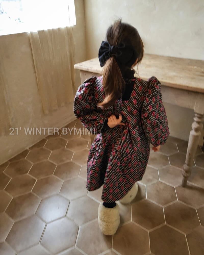 BYMIMI - Korean Children Fashion - #Kfashion4kids - Warm Quilting One-piece - 10