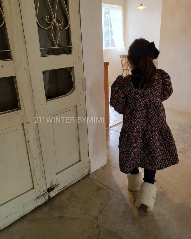 BYMIMI - Korean Children Fashion - #Kfashion4kids - Warm Quilting One-piece - 7