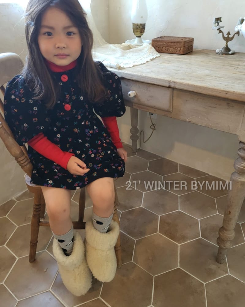 BYMIMI - Korean Children Fashion - #Kfashion4kids - Flower Irib Cardigan - 3