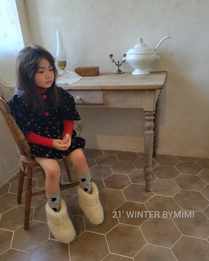 BYMIMI - Korean Children Fashion - #Kfashion4kids - Flower Irib Cardigan - 4