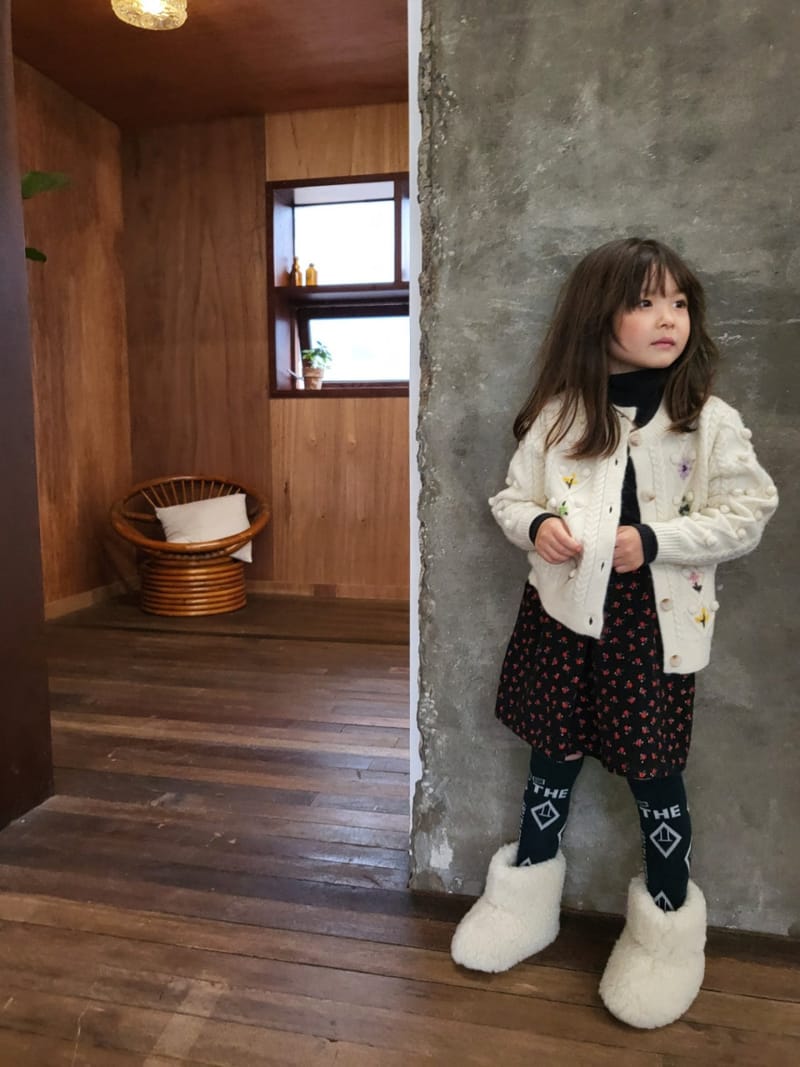 BYMIMI - Korean Children Fashion - #Kfashion4kids - Flower Bell Cardigan - 10