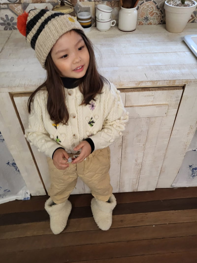 BYMIMI - Korean Children Fashion - #Kfashion4kids - Flower Bell Cardigan - 4