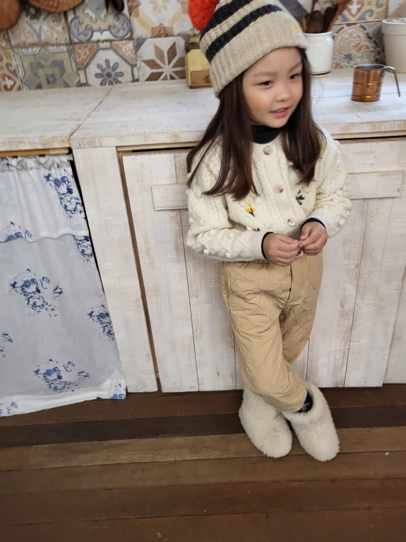 BYMIMI - Korean Children Fashion - #Kfashion4kids - Flower Bell Cardigan - 6