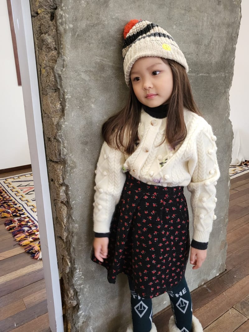BYMIMI - Korean Children Fashion - #Kfashion4kids - Flower Bell Cardigan - 9