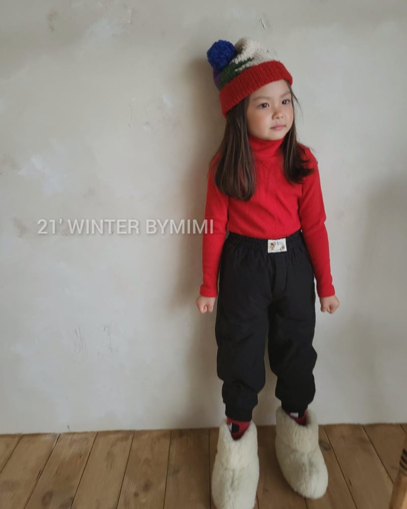 BYMIMI - Korean Children Fashion - #Kfashion4kids - Peach Quilting Pants - 10