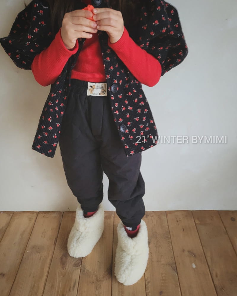 BYMIMI - Korean Children Fashion - #Kfashion4kids - Peach Quilting Pants - 11