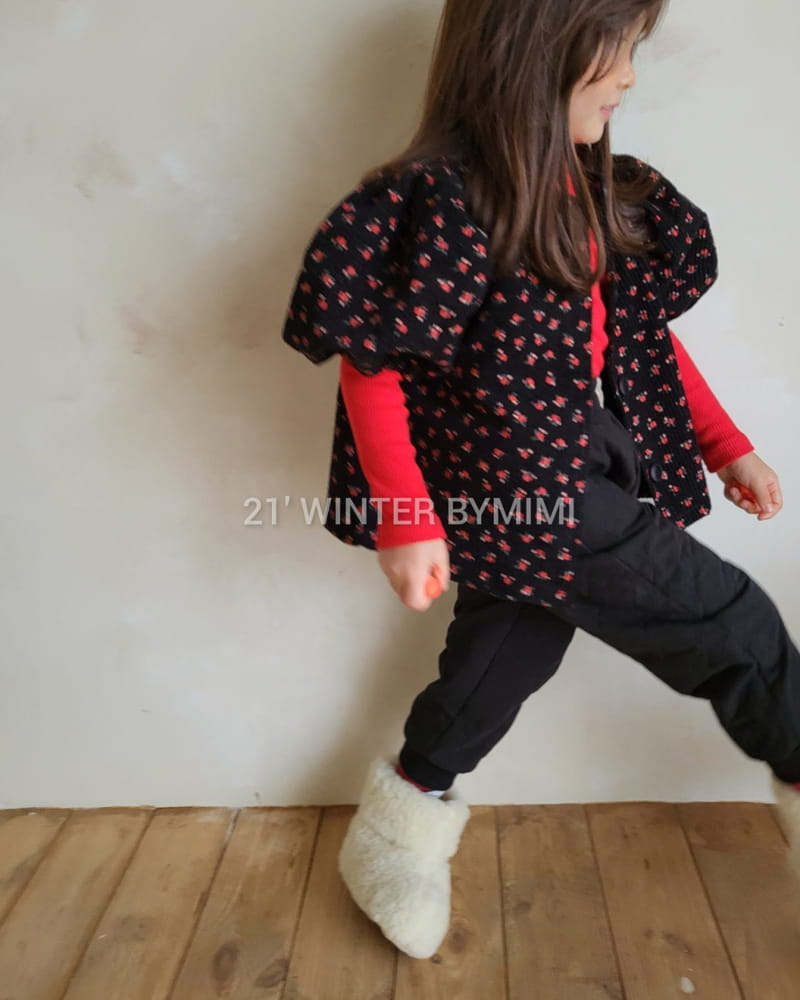 BYMIMI - Korean Children Fashion - #Kfashion4kids - Peach Quilting Pants - 12