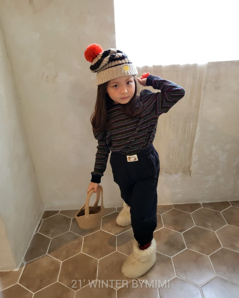 BYMIMI - Korean Children Fashion - #Kfashion4kids - Peach Quilting Pants - 2